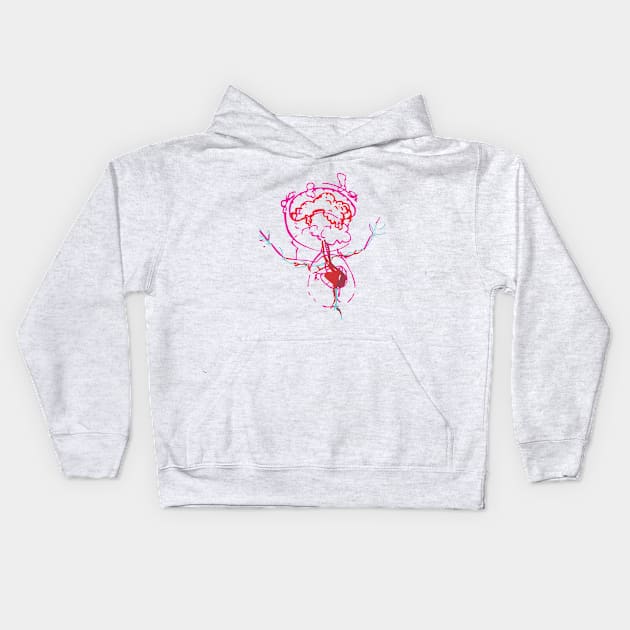 MY INSIDES Kids Hoodie by Mounstritos